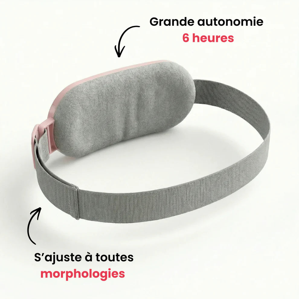 ChaleurDouce™– Ceinture chauffante et massante menstruelle