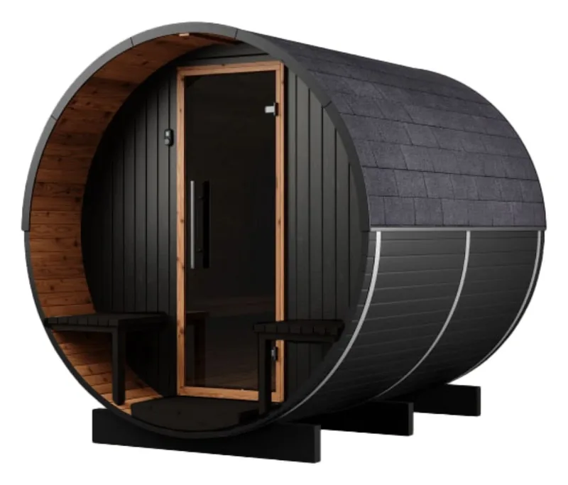 Sauna extérieur Holl’s Onyxia Barrel (Barril Onyxie)