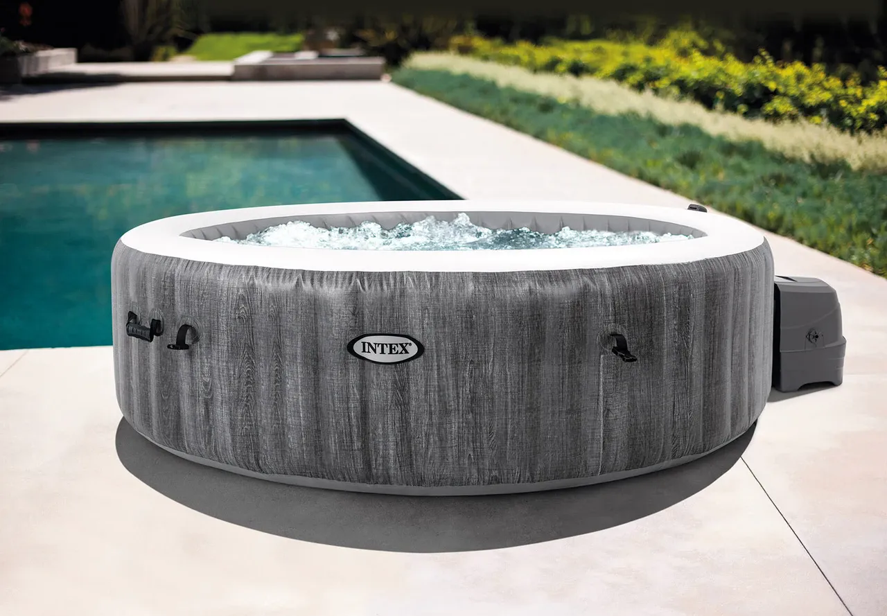 Intex PureSpa Greywood Deluxe — référence US 28441E
